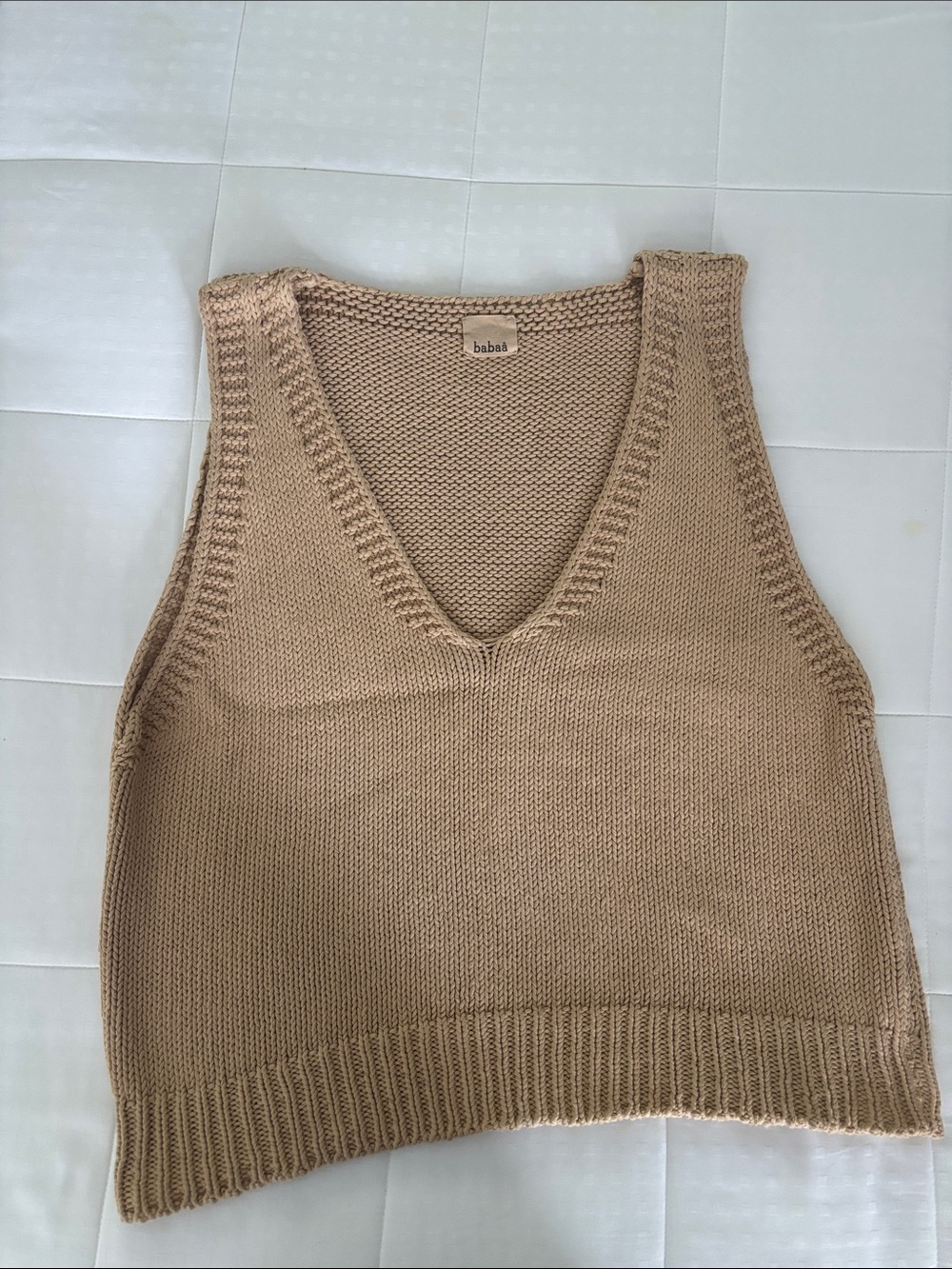 Babaa Sweater Vest Clay Pot o/s